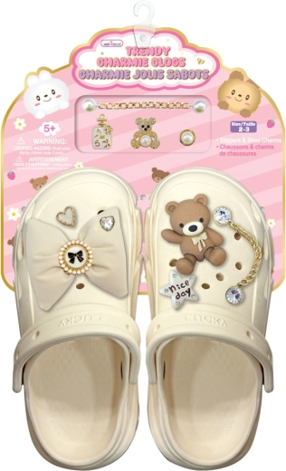 Kinder-Sandalen mit Accessoires Bärchen