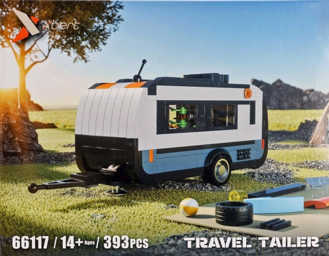 Bausatz Wohnwagen, 393 Teile