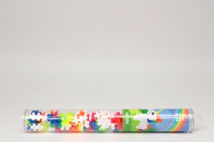 Plus-Plus Bausatz Einhorn 2D/3D, 100 Teile in der Tube