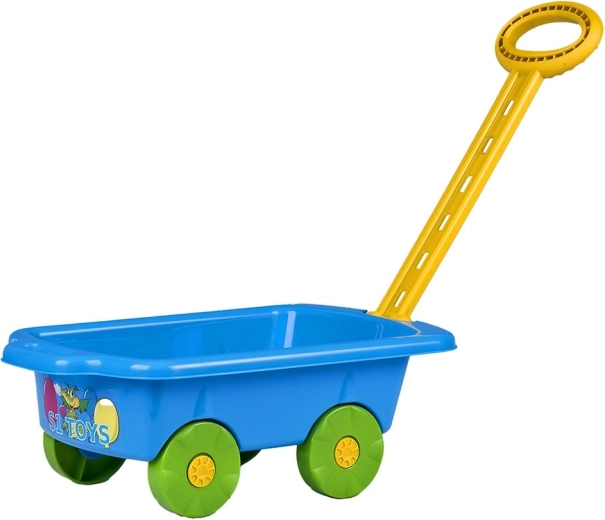 Kinder-Zugwagen BAYO, blau, 45 cm