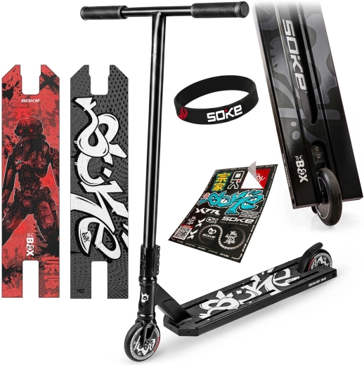 Soke BOX Freestyle-Scooter schwarz