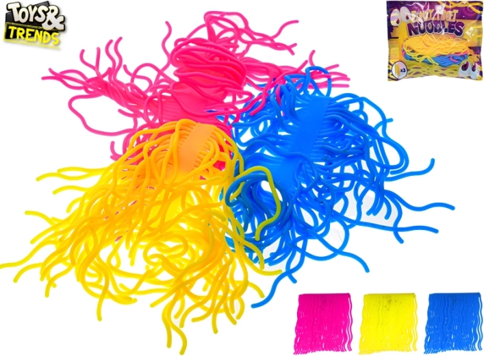 Stretch-Antistress-Nudeln Toys&Trends – Set mit 3 Stück