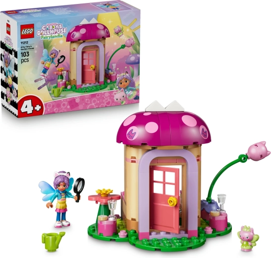 LEGO Gabby’s Dollhouse Feenkätzchen-Gartenhäuschen