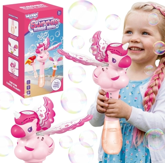 Woopie Seifenblasenpistole – rosa Einhorn