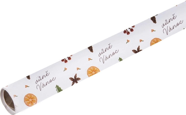 Geschenkpapier Duft von Weihnachten 5 m × 70 cm auf Rolle – 1 Stück