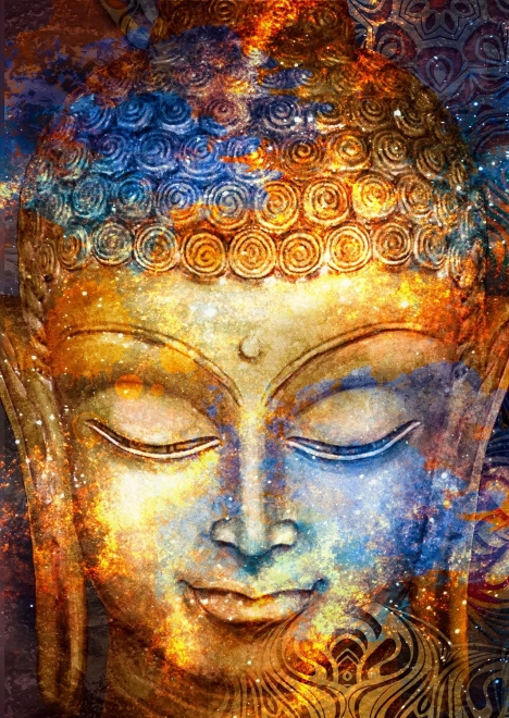 ENJOY Puzzle Lächelnder Buddha, 1000 Teile