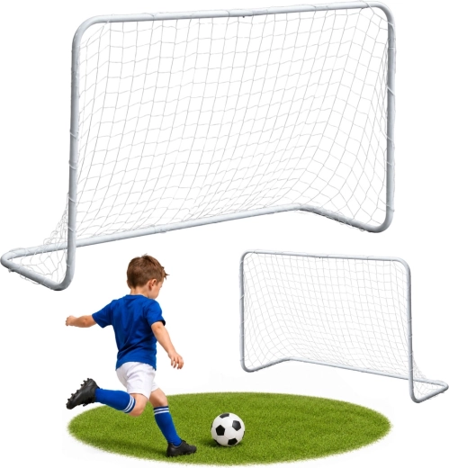 Klappbares Kinder-Fußballtor 120 × 80 cm