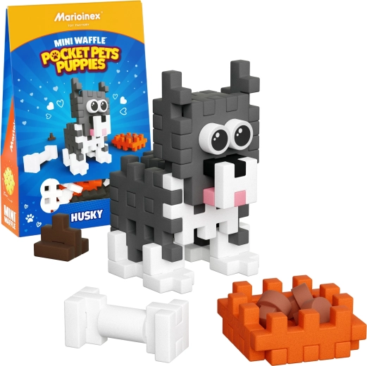 Bauset Mini Waffle Pocket Pets – Husky