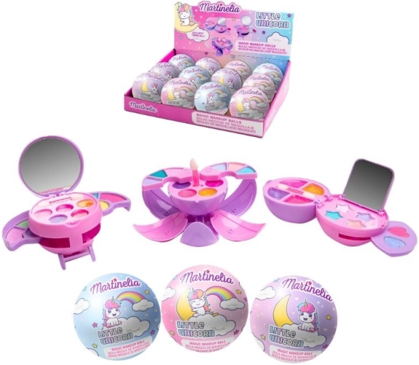 Martinelia kleine Einhornkugel mit Kinder-Make-up – 1 Stück