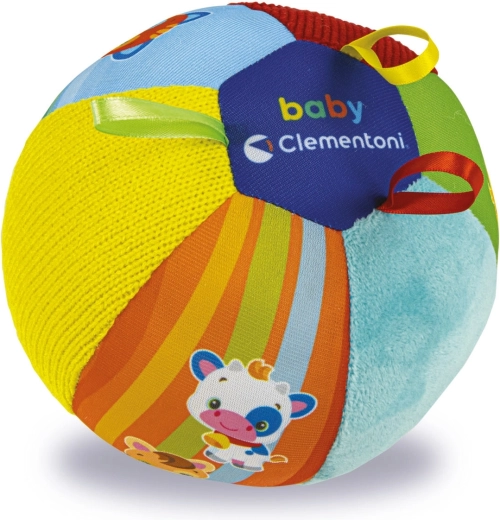 Clementoni Baby Musikball mit Tieren - 1 Stück
