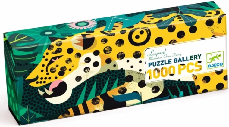 Djeco Puzzle Leopard mit 1000 Teilen