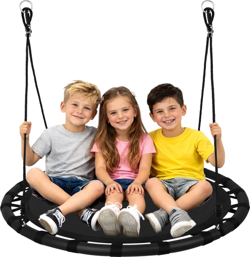 Kinder-Schaukelsitz Vogelnest 100 cm schwarz
