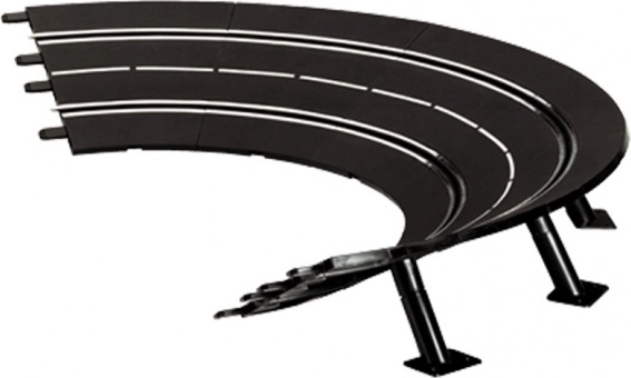 Überhöhte Kurve 1/30° für Slotcar-Bahnen EVO, Digital 132 und Digital 124