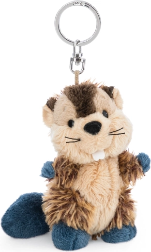 Plüsch-Schlüsselanhänger NICI Biber Harry 10 cm