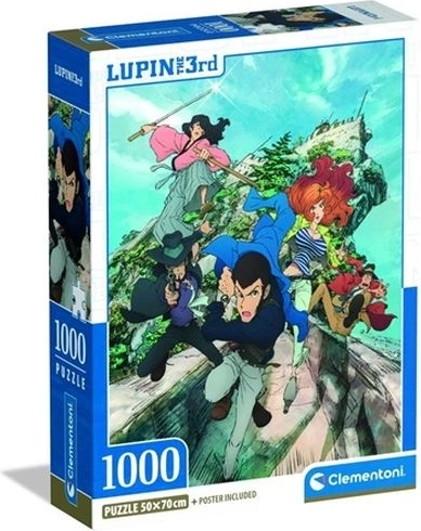 Puzzle Compact Lupin III 1000 Teile