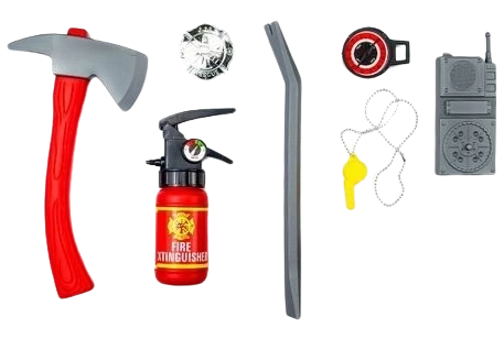 Feuerwehr-Set für Kinder – 7 Teile