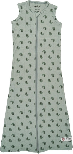 Lodger Schlafsack Hopper ohne Ärmel flame tribe silt green 68/80