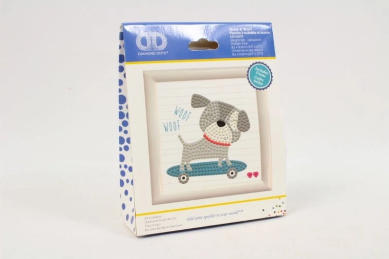 Diamond Dotz Skate i woof – kreatives Diamond Painting