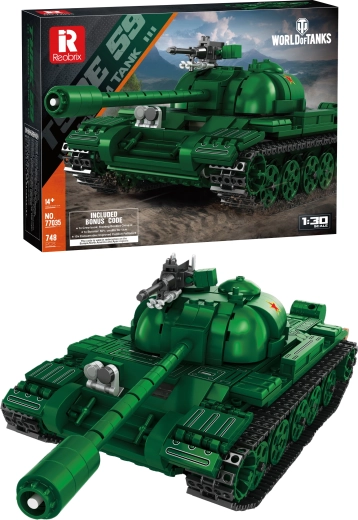 Panzer-Bausatz Type 59 World of Tanks (748 Teile)