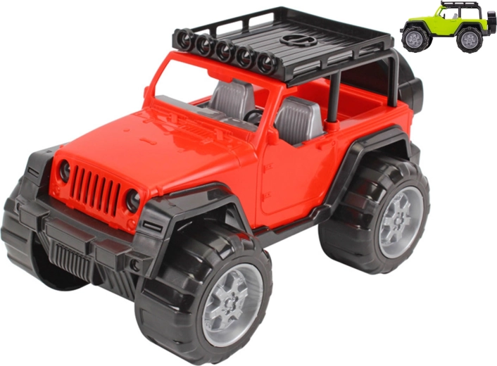Plastisches Geländewagen-SUV 28 cm für Kinder