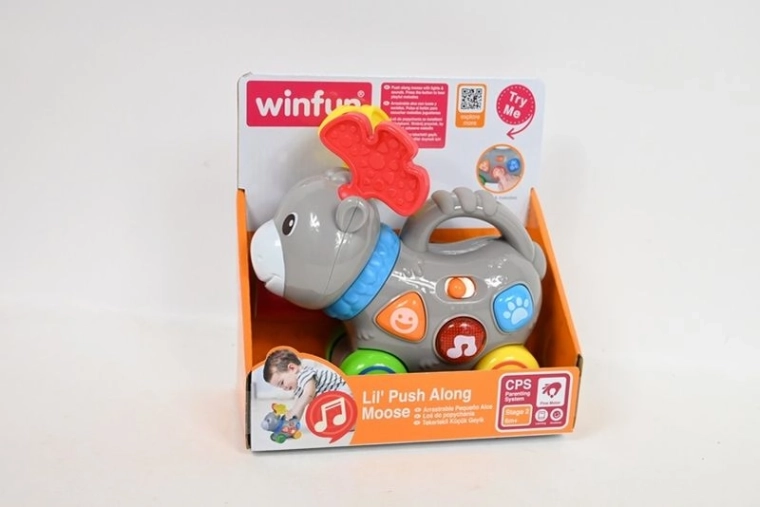 SmilyPlay Fahr-Elch mit Lichtern und Melodien