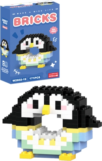 Bausatz Donut-Pinguin (171 Teile)