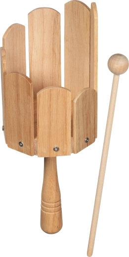 Kinder-Spiel-Trommel aus massivem Holz