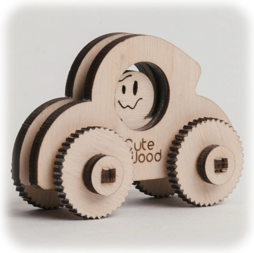 Cutewood Holz-3D-Puzzle Mini-Käfer