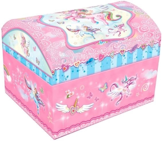 Spieluhr mit Einhornmotiv