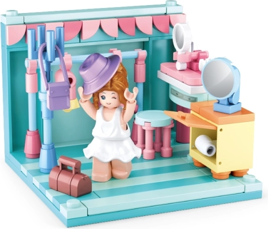 Sluban Handcraft Garderobe Bausteinset