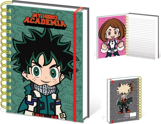 My Hero Academia Chibi Notizbuch A5 mit Ringbindung