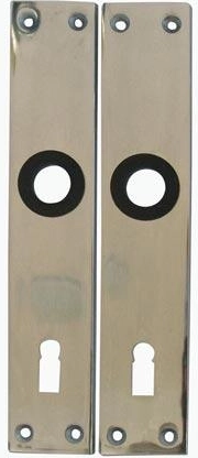 Türschild 72/Schlüssel K 416 Aluminium (1 Paar)