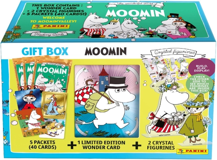 Panini Geschenkbox mit Sammelkarten – Mumins