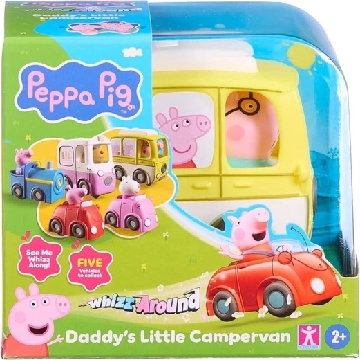 Peppa Pig Wohnwagen von Papa Wutz mit Batteriebetrieb