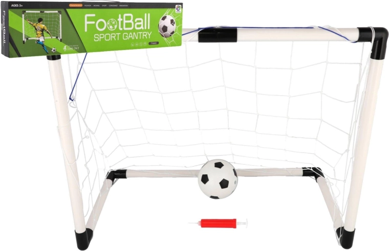 Fußballtor für Kinder mit Ball und Pumpe