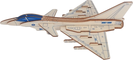 3D-Holzpuzzle Kampfjet Raptor
