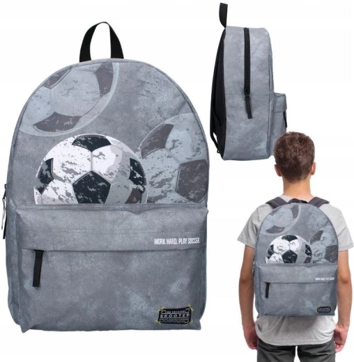 Schulrucksack Skooter Fußball 39 cm