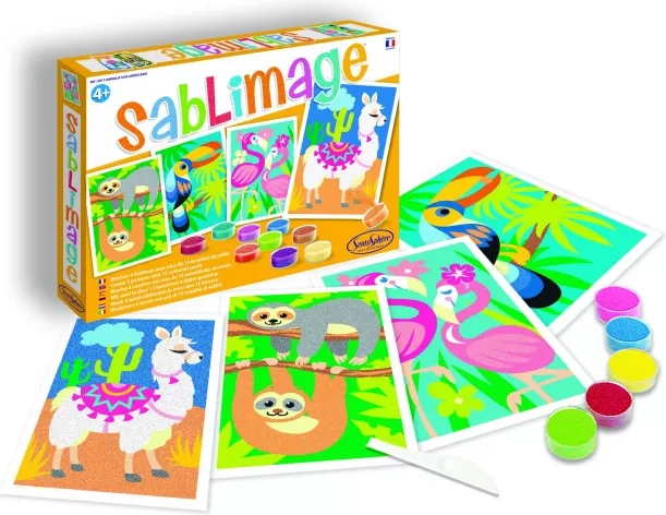 Sentosphere Sablimage mini Sandbilder südamerikanische Tiere