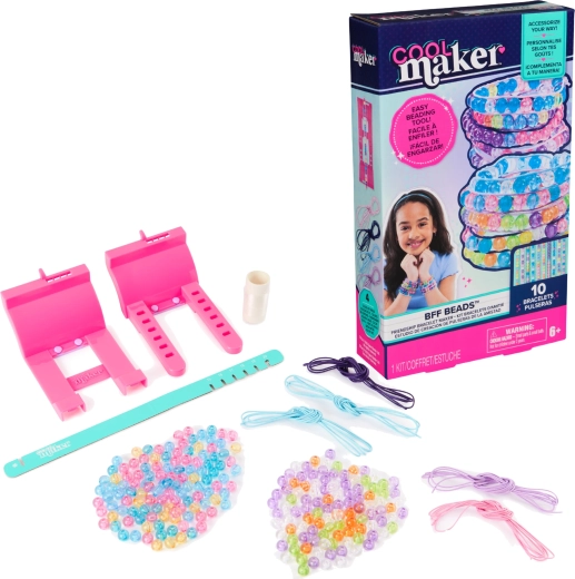 Spin Master Cool Maker BFF Beads Set zum Herstellen von Freundschaftsarmbändern