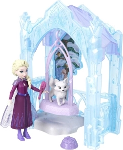 Frozen Kleine Puppe Elsa und ihr Eispalast-Spielset