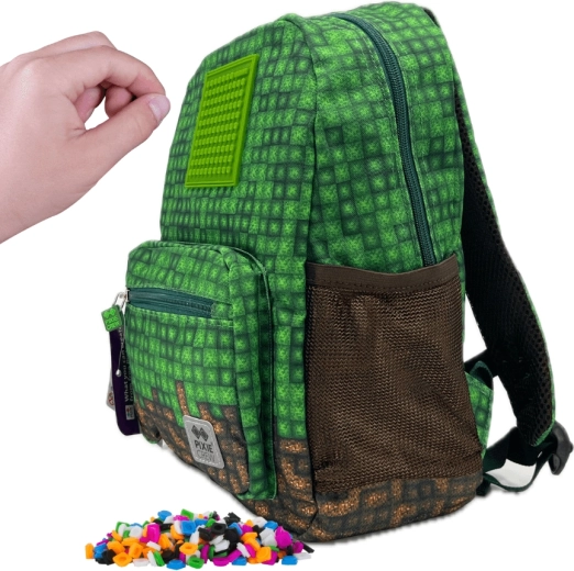 Pixie Crew kleiner Kinderrucksack grün Mine&Craft