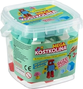 Mega Knetmasse Mint im Eimer mit 3 Farben