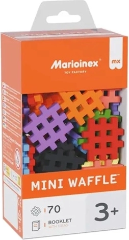 Mini-Waffelbausteine, 70 Teile, Muster 2