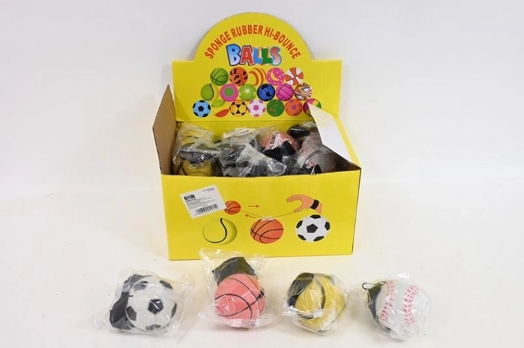 Harter Ball mit Gummiband