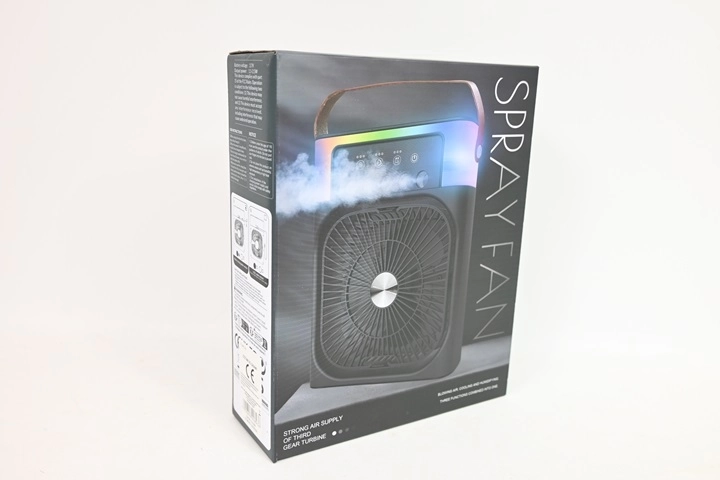 Mini-USB-Ventilator mit Sprühnebel – 5 Düsen