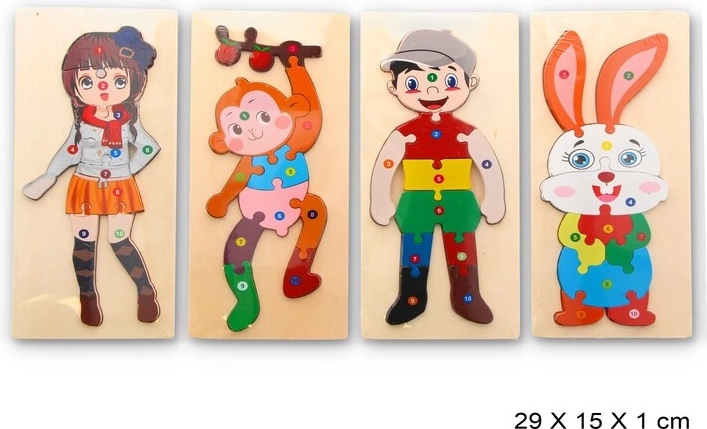 Holzes Kinderpuzzle
