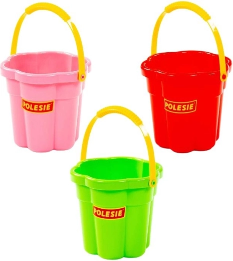 Kinder-Plastikeimer Blümchen – 1 Stück