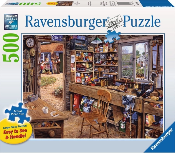 Ravensburger Puzzle Papas Werkstatt XXL 500 Teile