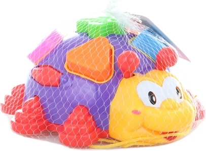 Holz-Steckpuzzle Marienkäfer für Kinder ab 18 Monaten