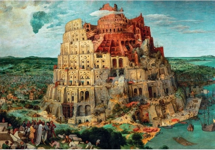 CLEMENTONI Puzzle Der Turmbau zu Babel 1500 Teile